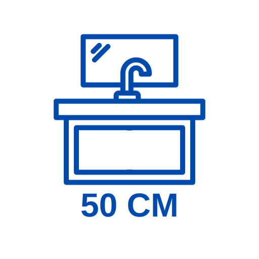 50 CM Banyo Dolabı Seti