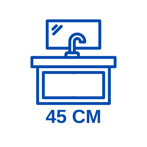 45 CM Banyo Dolabı Seti