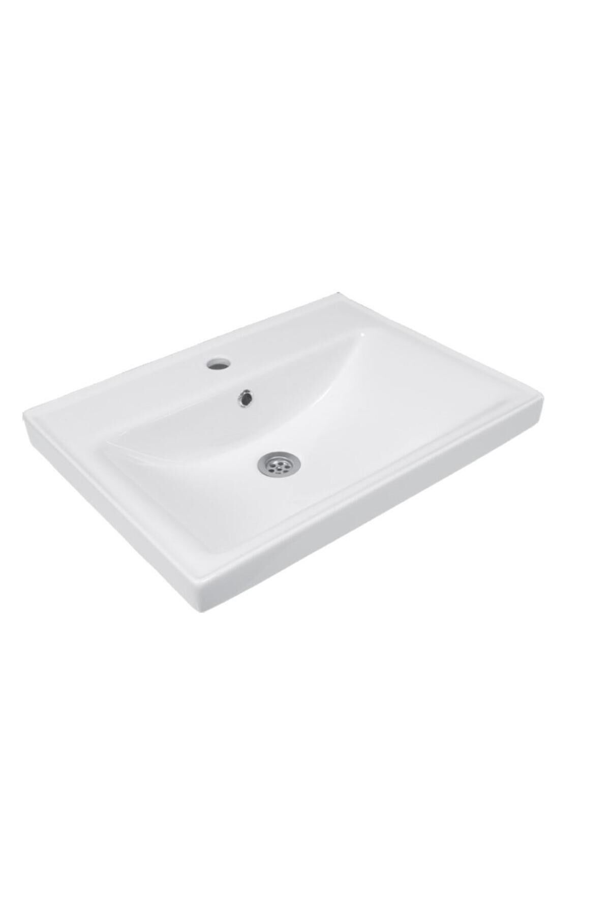 Karen Banyo Sky 60 Cm, Dolap Uyumlu Seramik Lavabo