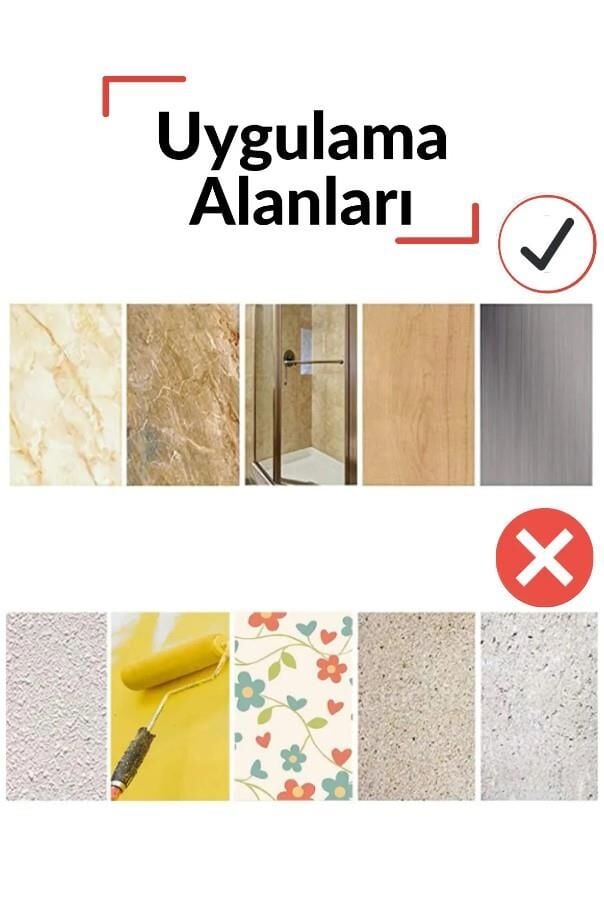 Karen Banyo Mutfak Banyo Düzenleyici Raf Kancalı Şampuanlık 2'li Set Organizer SB004-B