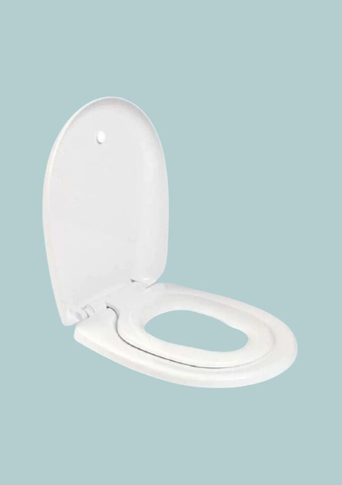 Karen Banyo Thermoplast Üniversal Çocuk Adaptörlü Yavaş Kapanır Klozet Kapağı 0340