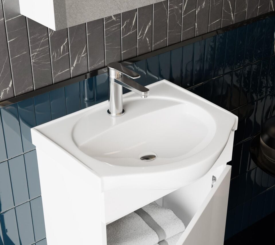 Karen Banyo Kaiser 50 Cm Dolap uyumlu Lavabo