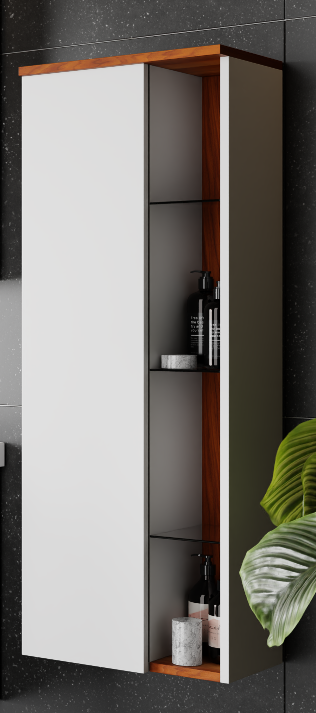 KAREN BANYO GÖZDE ÇOK AMAÇLI BOY DOLABI  MDF