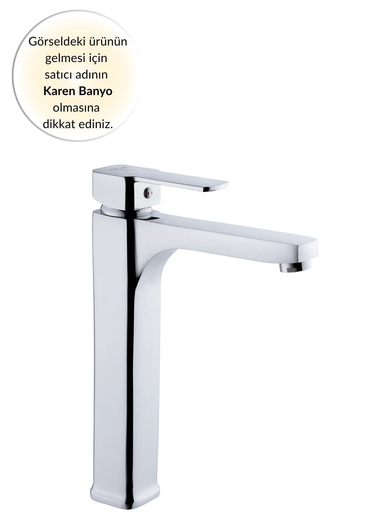 Karen Banyo Robin Çanak Lavabo Bataryası, Krom, Cisa-49019