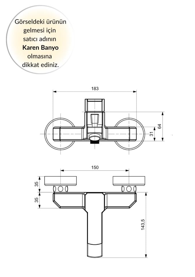 Karen Banyo Robin Banyo Bataryası, Krom, Cisa 47503