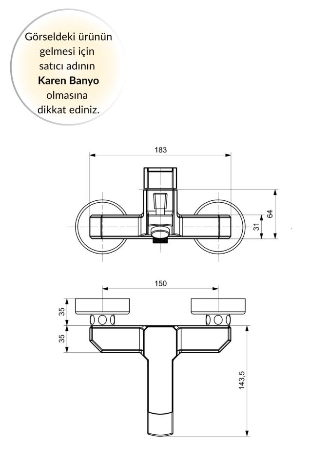 Karen Banyo Robin Banyo Bataryası, Krom, Cisa 47503