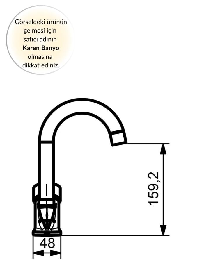 Karen Banyo Tulipek Lavabo Bataryası, Krom, Cisa 46421