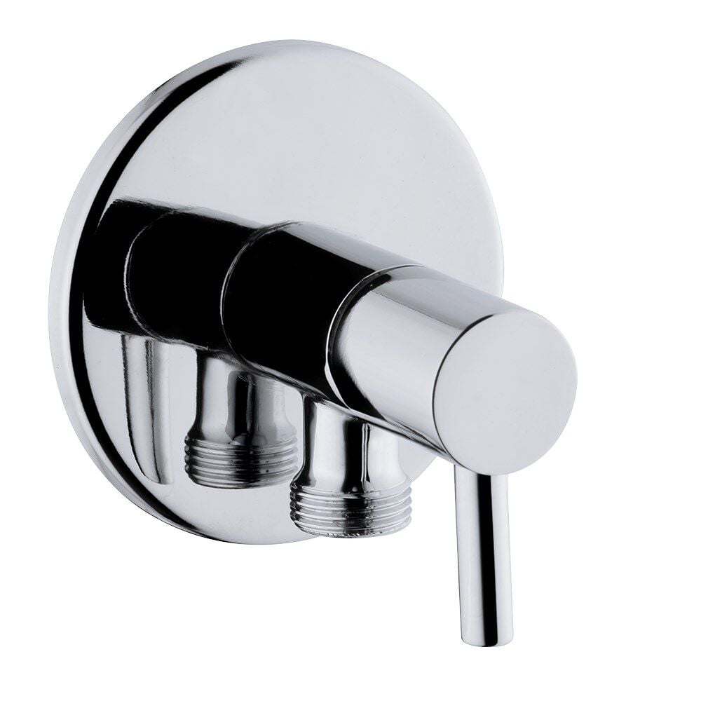 Karen Banyo Angle Valve Glayor Taharet Musluğu, Krom, Cisa 44564