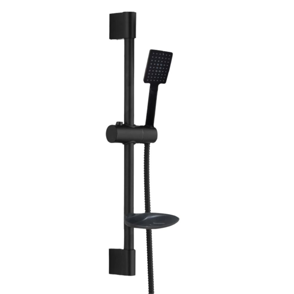 Stork Sürgülü Duş Seti, Duş Sistemi 42850 Siyah