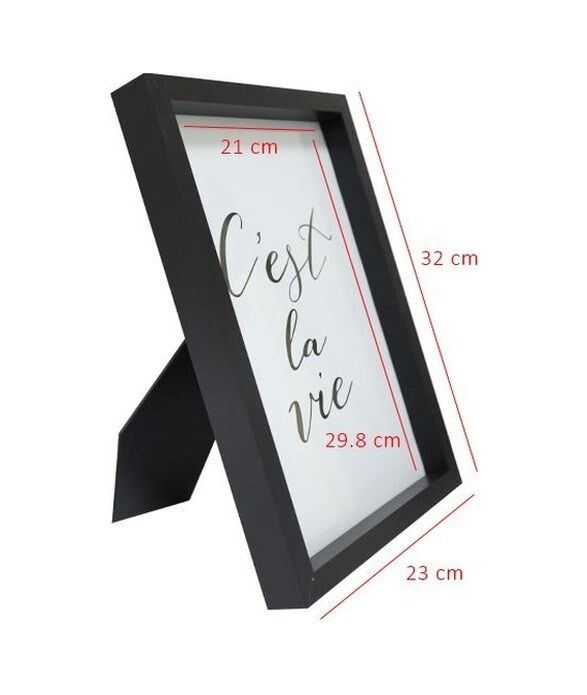 Pr271 Siyah Çerçeve 21 30 Cm